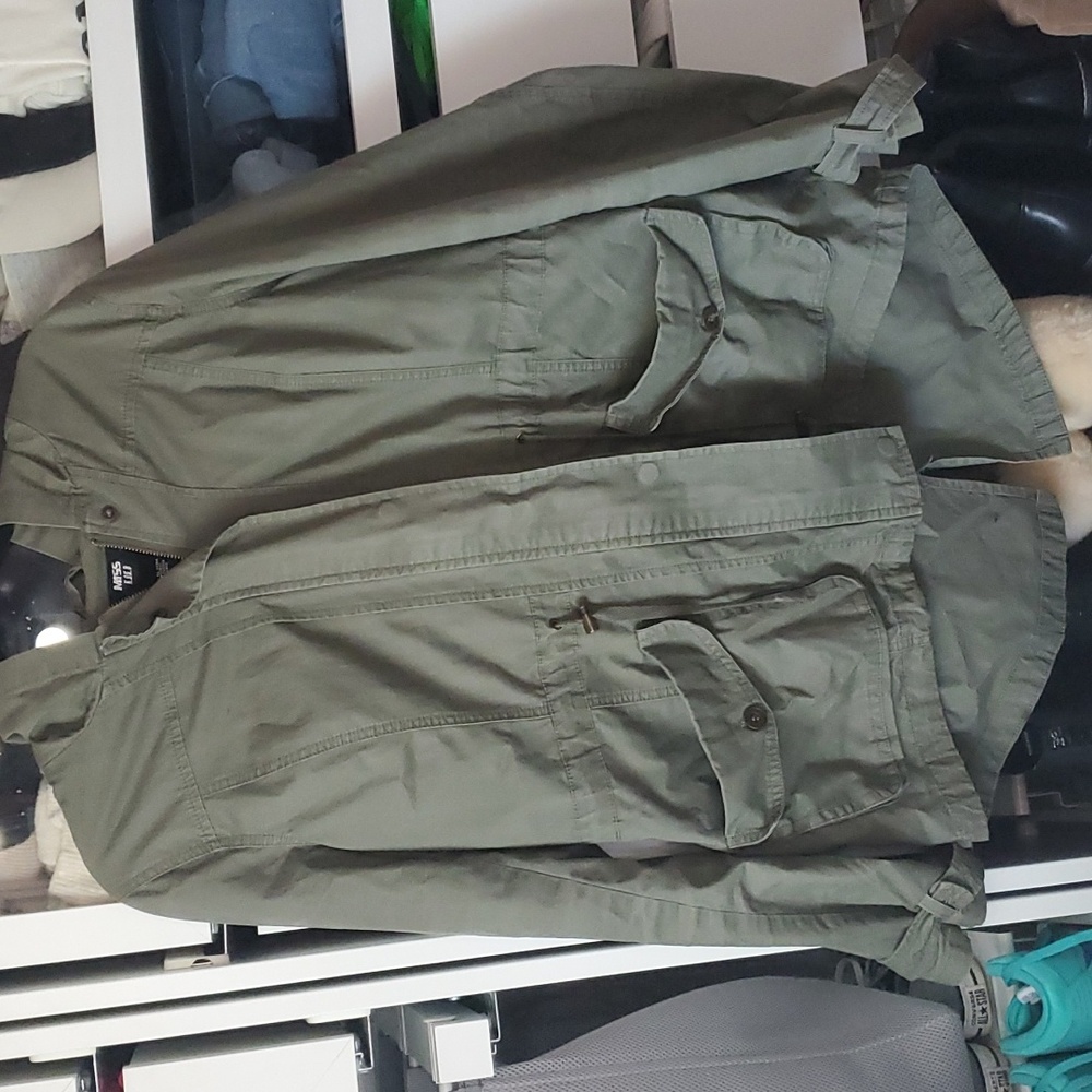 Green Cargo Jacket Size L